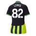 Manchester City Rico Lewis #82 Borte Drakt Dame 2024-25 Kortermet